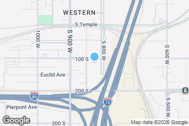 Map image of the property - 815 W 100 S