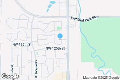 Map image of the property - 12601 N Pennsylvania Ave