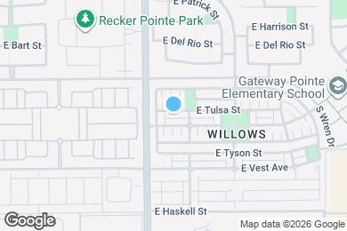 Map image of the property - 4055 E Tulsa St