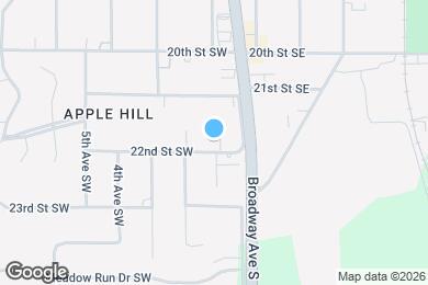 Map image of the property - 101 22nd St SW