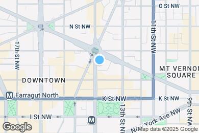 Map image of the property - 1133 14th St NW