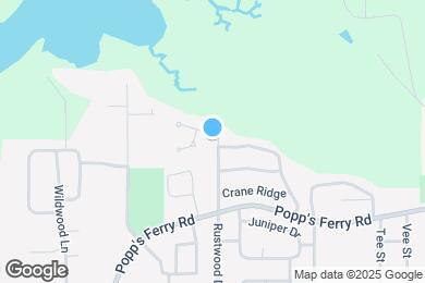 Map image of the property - 957 Rustwood Dr