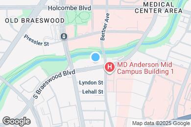 Map image of the property - Furnished Studio-Houston - Med. Ctr. - Bra...