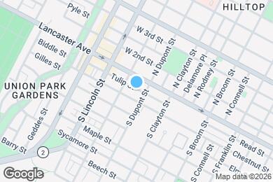 Map image of the property - 1704 Tulip St