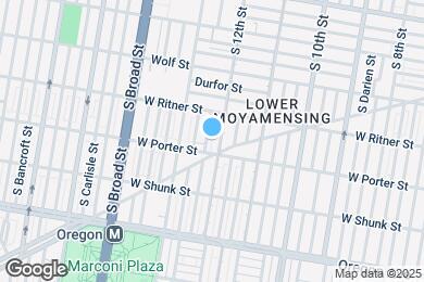 Map image of the property - 2439 S Camac St