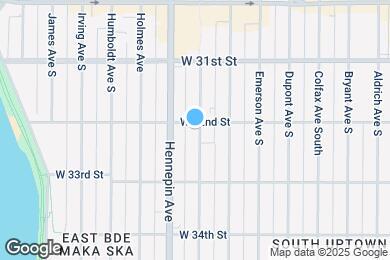 Map image of the property - 1401 W 32nd St