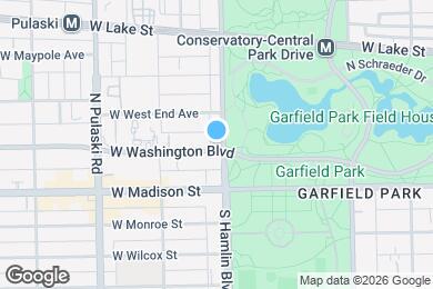 Map image of the property - 102 N Hamlin Blvd