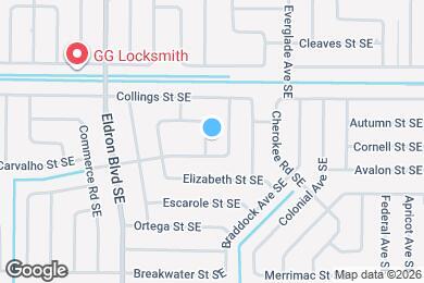 Map image of the property - 981 Ladona Ave SE