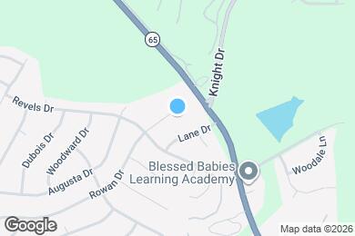 Map image of the property - 627 Rowan Dr