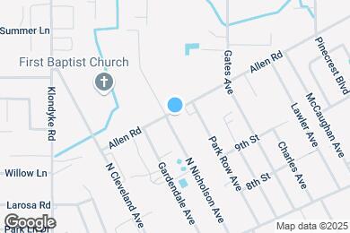 Map image of the property - 745 N Nicholson Ave