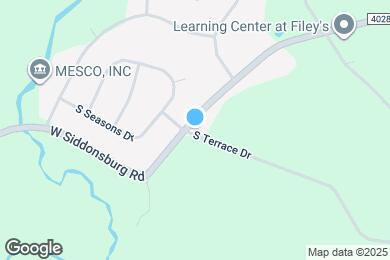 Map image of the property - 1 S Terrace Dr