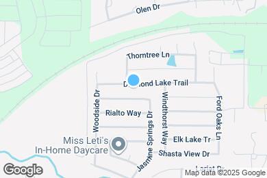 Map image of the property - 1708 Diamond Lake Trail