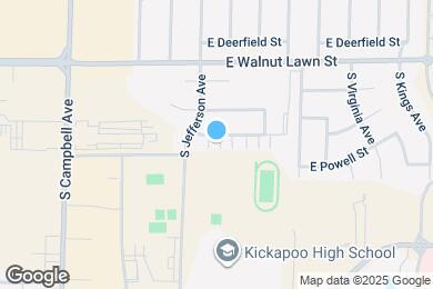 Map image of the property - 422 E Arrowhead St