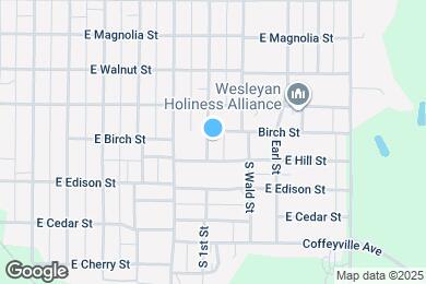 Map image of the property - 606 S 1st St