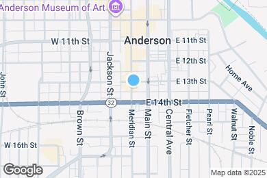 Map image of the property - 1314 Meridian St