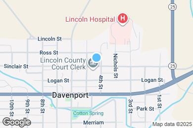 Map image of the property - 405 Morgan St
