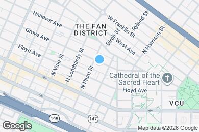 Map image of the property - 1415 Grove Ave