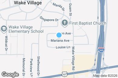 Map image of the property - 1019 Mariana Ave