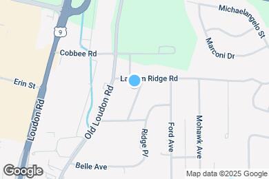Map image of the property - 18 Ridgecrest Ave