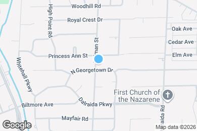 Map image of the property - 804 Hillman St