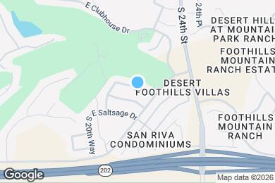 Map image of the property - 2151 E Briarwood Terrace