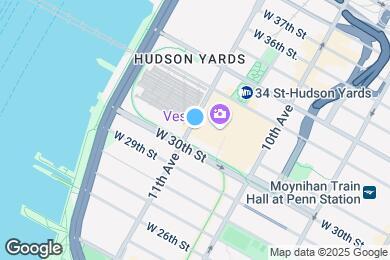 Map image of the property - 15 Hudson Yards