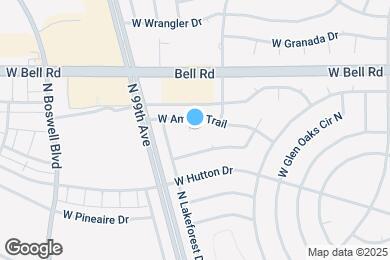 Map image of the property - 9817 W Amber Trl