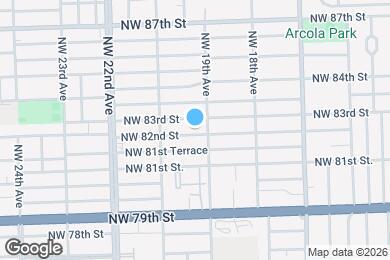 Map image of the property - 1915 NW 82nd St