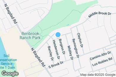 Map image of the property - 1119 Burgess Dr