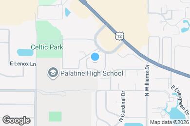 Map image of the property - 1241 N Winslowe Dr