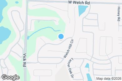 Map image of the property - 1168 Welch Hill Cir