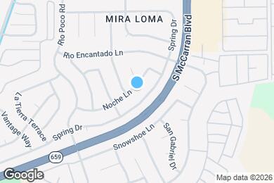 Map image of the property - 4680 Noche Ln