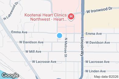 Map image of the property - 1806 N Medina St