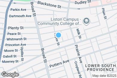 Map image of the property - 106 Taylor St