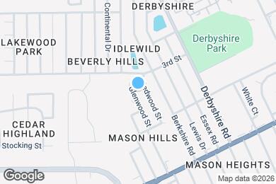 Map image of the property - 957 Glenwood St