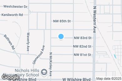 Map image of the property - 1300 NW 83rd St