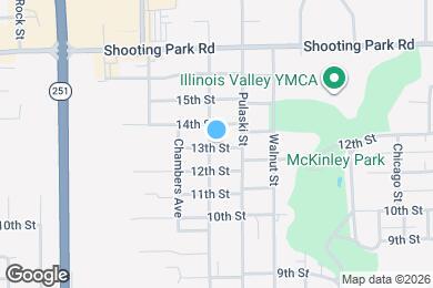 Map image of the property - 625 13th St