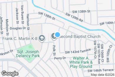 Map image of the property - 14202 SW 110th Ave