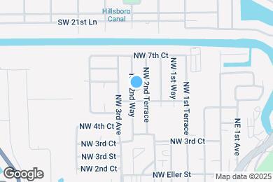 Map image of the property - 548 NW 2nd Way