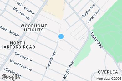 Map image of the property - 3203 Glendale Ave