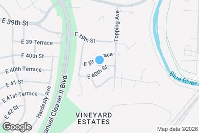 Map image of the property - 5636 E 40th St