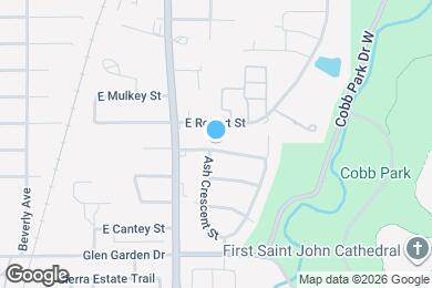 Map image of the property - 1701 Colvin St