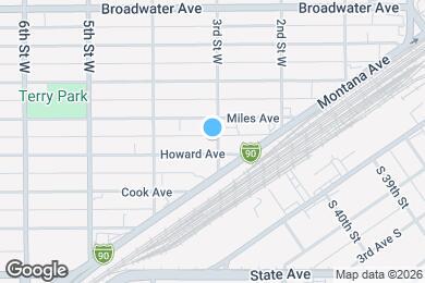 Map image of the property - 310 3rd St W