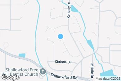 Map image of the property - 4067 Keheley Glen Dr