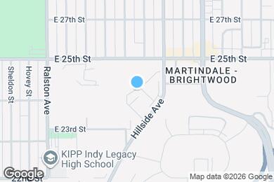 Map image of the property - The Commons on 25th