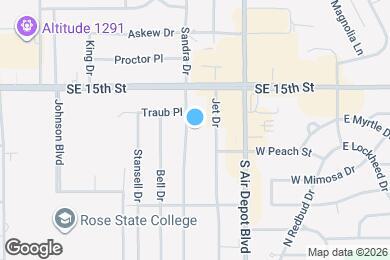 Map image of the property - 1200 Sandra Dr