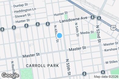 Map image of the property - 1452 N Vodges St