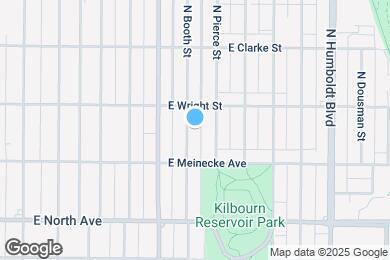 Map image of the property - 2444 N Booth St