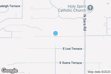 Map image of the property - 640 E Barajas Terrace