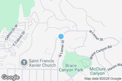 Map image of the property - 3045 N Lamer St